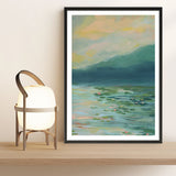 Lily Pad Lagoon III Art Print