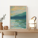 Lily Pad Lagoon III Art Print
