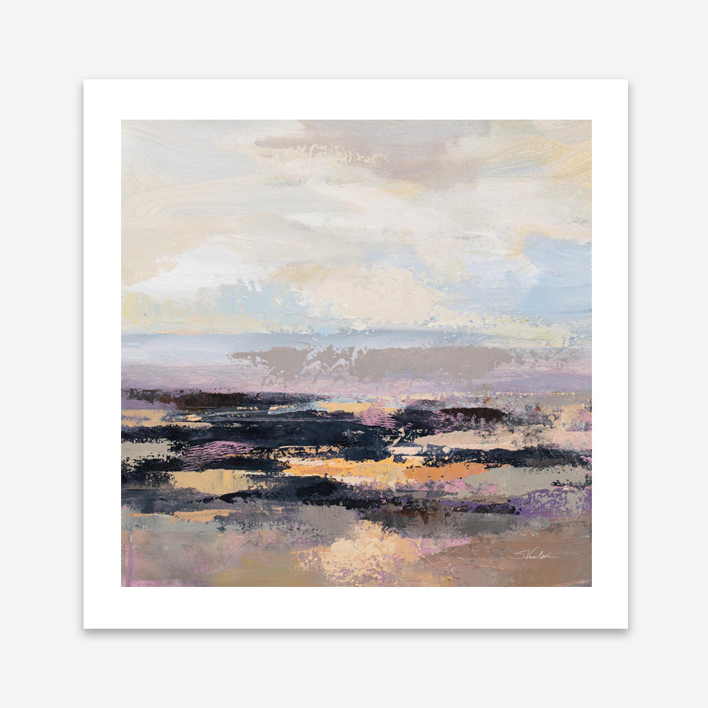 Road at Dusk I  (Square) Art Print