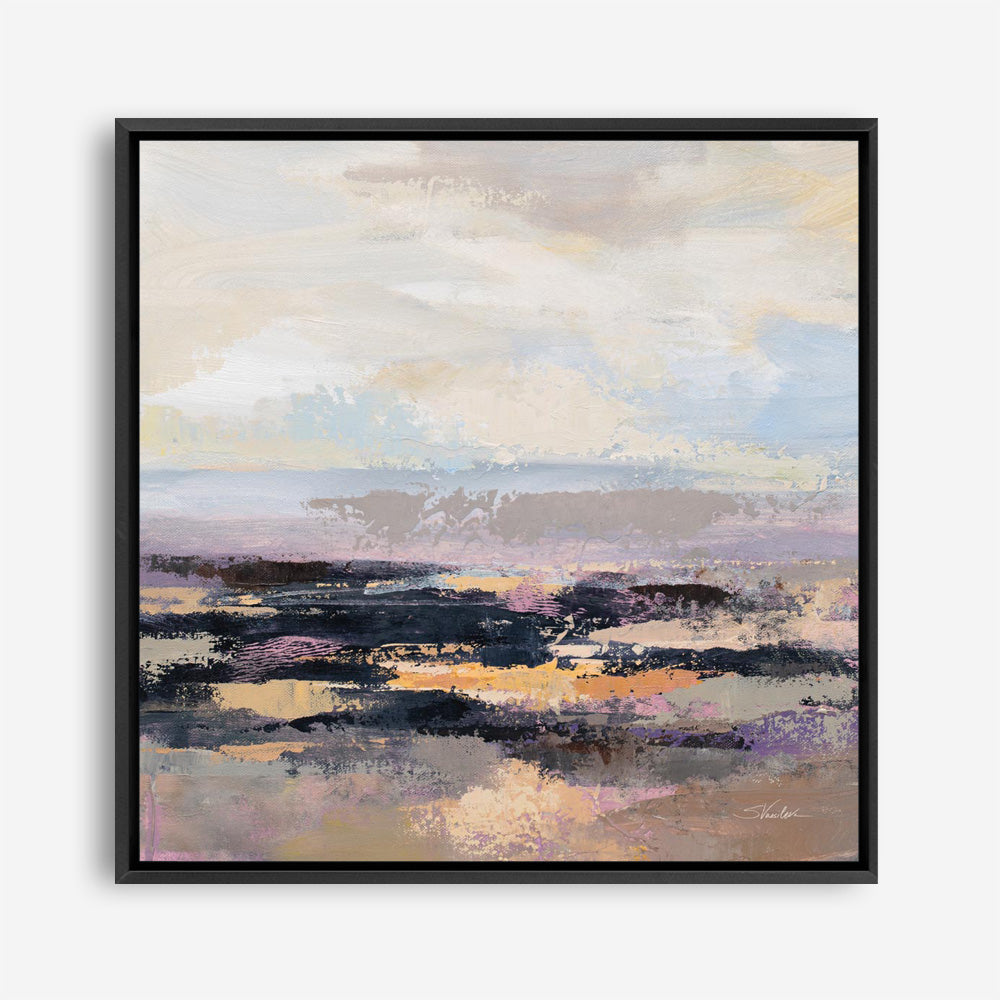 Road at Dusk I  (Square) Canvas Print