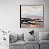 Road at Dusk I  (Square) Canvas Print