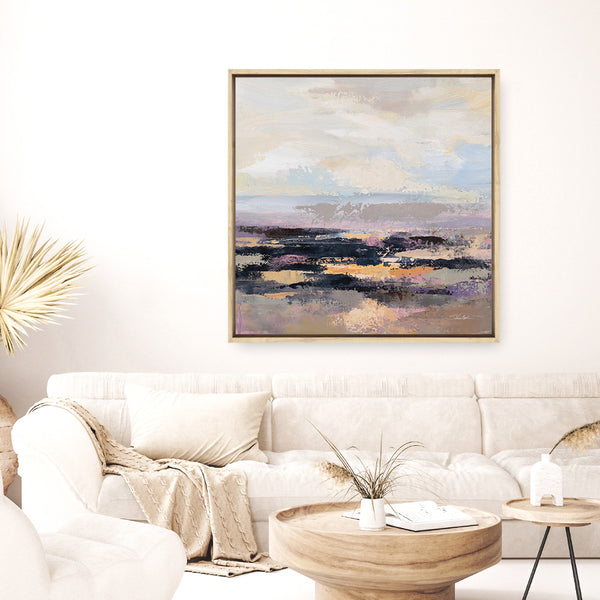 Road at Dusk I  (Square) Canvas Print
