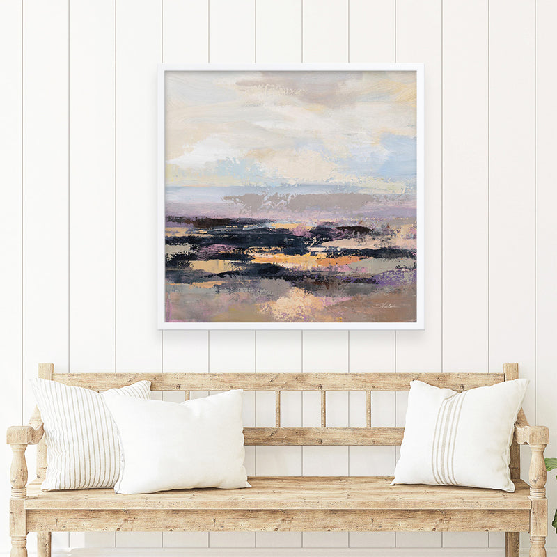 Road at Dusk I  (Square) Art Print