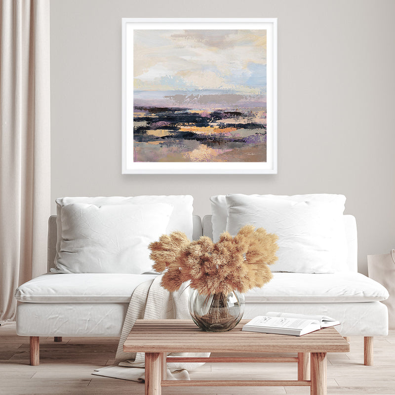 Road at Dusk I  (Square) Art Print