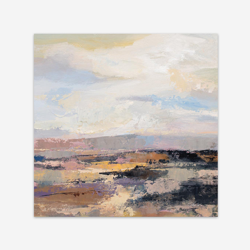 Road at Dusk II  (Square) Art Print
