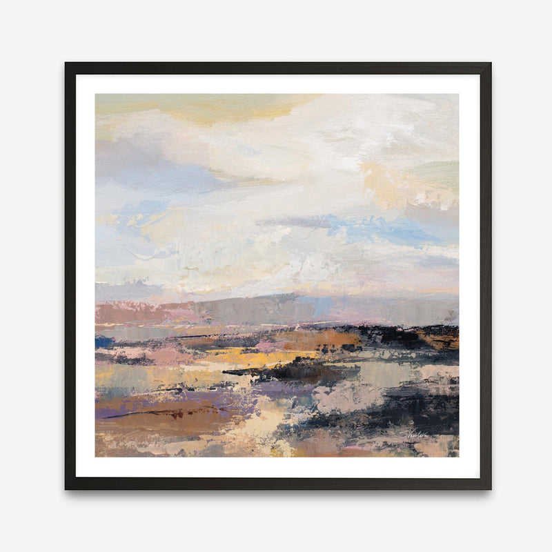 Road at Dusk II  (Square) Art Print