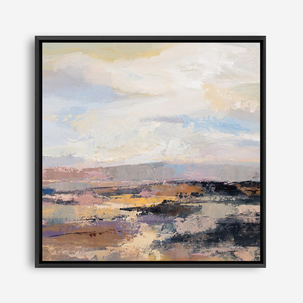 Road at Dusk II  (Square) Canvas Print