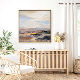 Road at Dusk II  (Square) Canvas Print