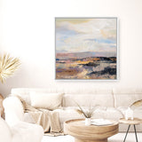 Road at Dusk II  (Square) Canvas Print