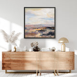 Road at Dusk II  (Square) Art Print