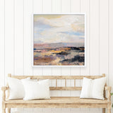 Road at Dusk II  (Square) Art Print