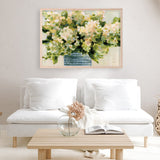 Hydrangeas in Vase Art Print