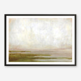 Hazy Lake Art Print