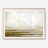 Hazy Lake Art Print