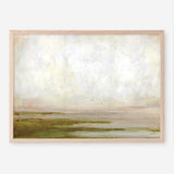 Hazy Lake Art Print