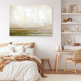 Hazy Lake Canvas Print