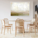 Hazy Lake Canvas Print