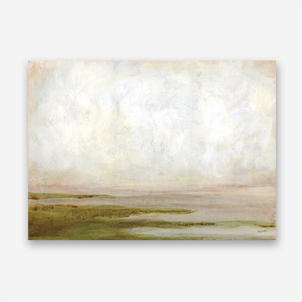 Hazy Lake Canvas Print
