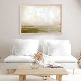 Hazy Lake Art Print