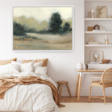 Ecru Fields Canvas Print