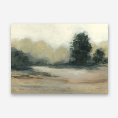 Ecru Fields Canvas Wall Art Print
