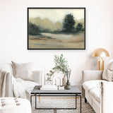 Ecru Fields Art Print