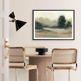 Ecru Fields Art Print