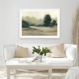 Ecru Fields Art Print