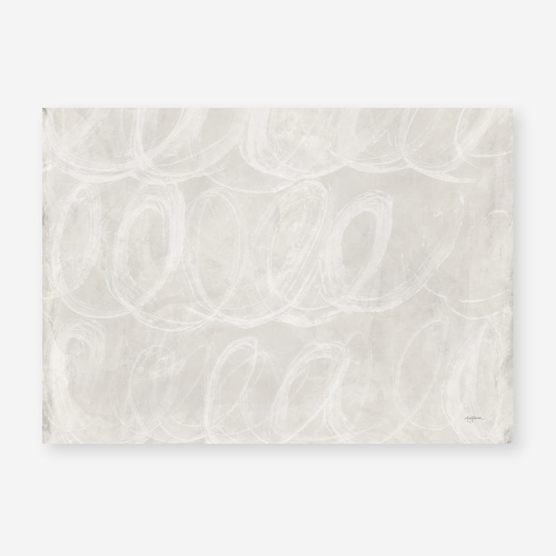 Calming Thoughts II Neutral Crop Art Print