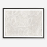 Calming Thoughts II Neutral Crop Art Print