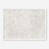 Calming Thoughts II Neutral Crop Art Print