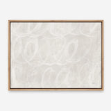 Calming Thoughts II Neutral Crop Canvas Print