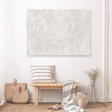 Calming Thoughts II Neutral Crop Canvas Print
