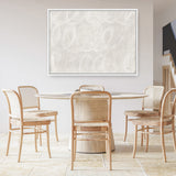 Calming Thoughts II Neutral Crop Canvas Print