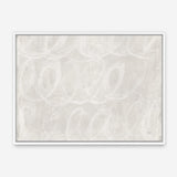 Calming Thoughts II Neutral Crop Canvas Print