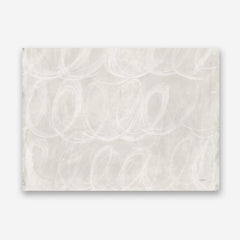 Calming Thoughts II Neutral Crop Canvas Print