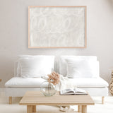 Calming Thoughts II Neutral Crop Art Print