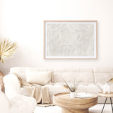 Calming Thoughts II Neutral Crop Art Print