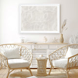 Calming Thoughts II Neutral Crop Art Print