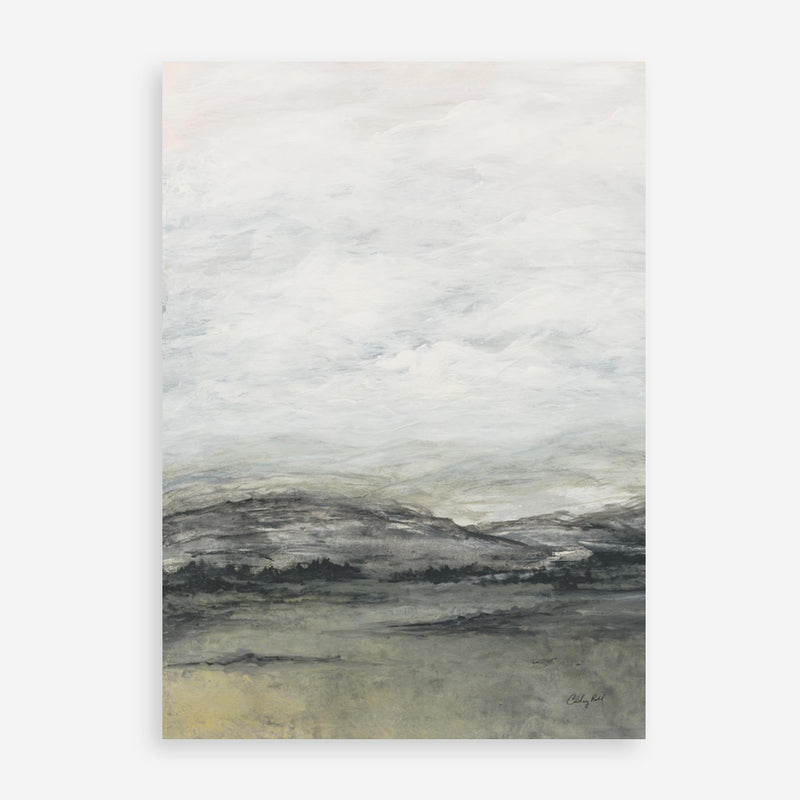 Moody Hills Art Print