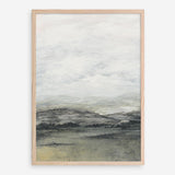 Moody Hills Art Print