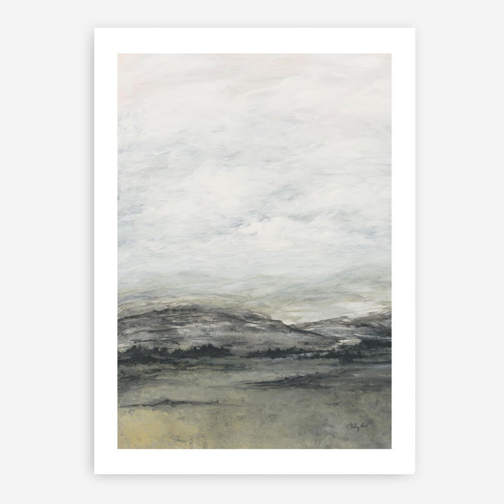 Moody Hills Art Print