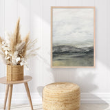 Moody Hills Art Print