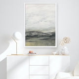 Moody Hills Art Print