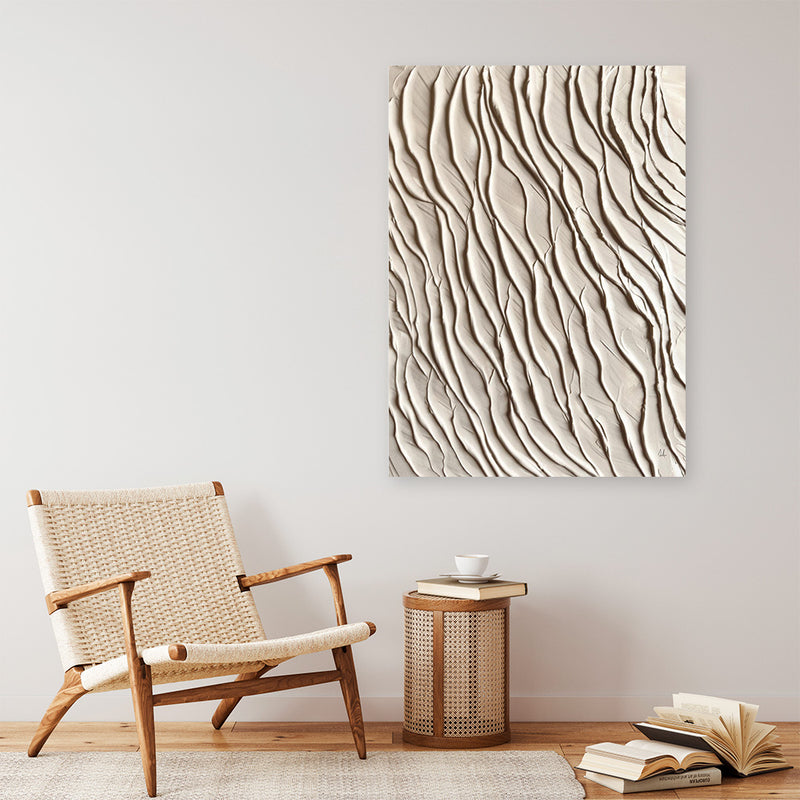 Zen Beach Canvas Print