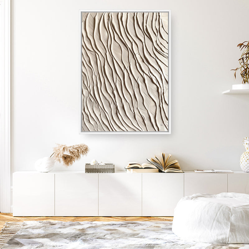 Zen Beach Canvas Print