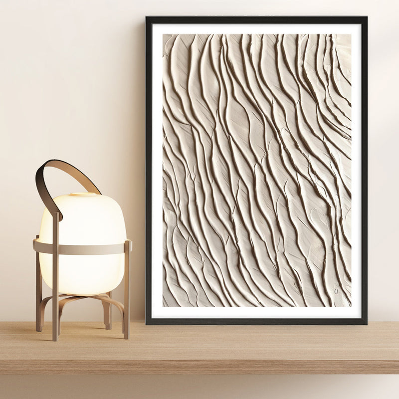 Zen Beach Art Print