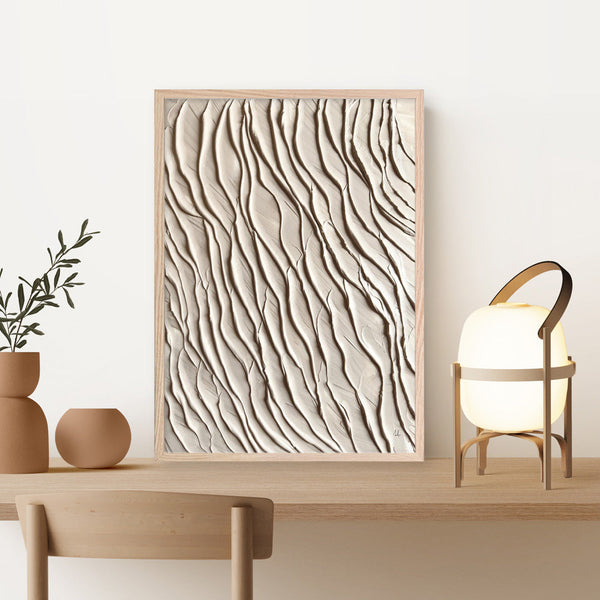 Zen Beach Art Print