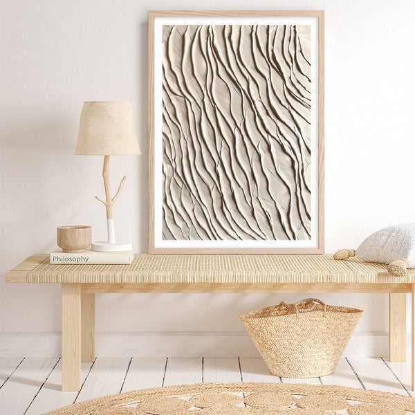 Zen Beach Art Print
