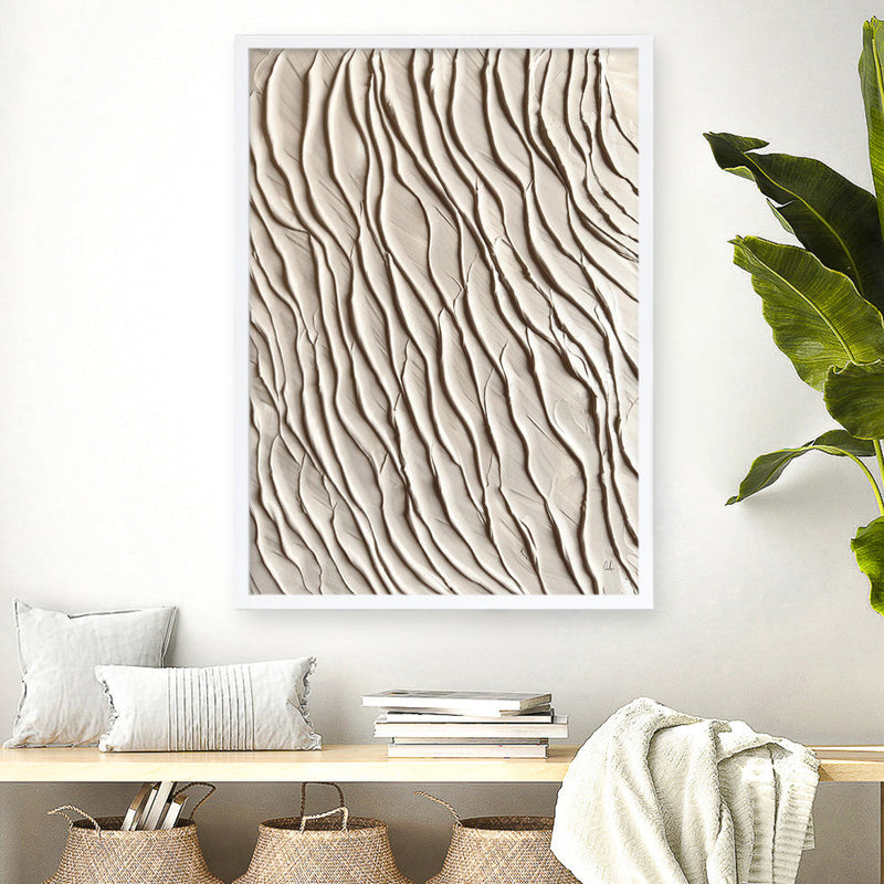 Zen Beach Art Print